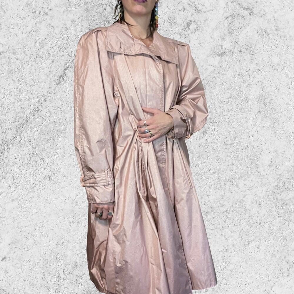 Vintage Trench Coat - Cambridge Raincoat - Women's Size 12 - Excellent Condition - Picture 7 of 9